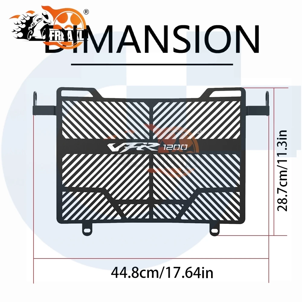 Für HONDA VFR1200X CROSSTOURER 1200 2013 2014 2015 2016 2017 2018 2019 2020 Motorrad-Kühlergrill-Schutzabdeckung