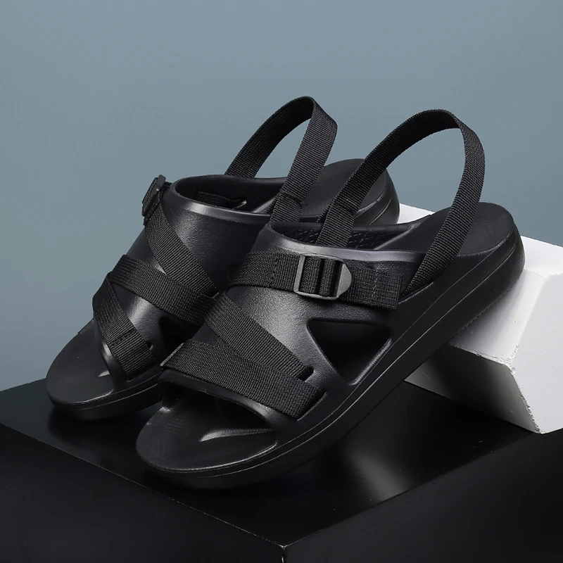 

Мужские сандалии, популярный летний стиль, для активного отдыха, легкие, регулируемые пляжные сандалии для мужчин