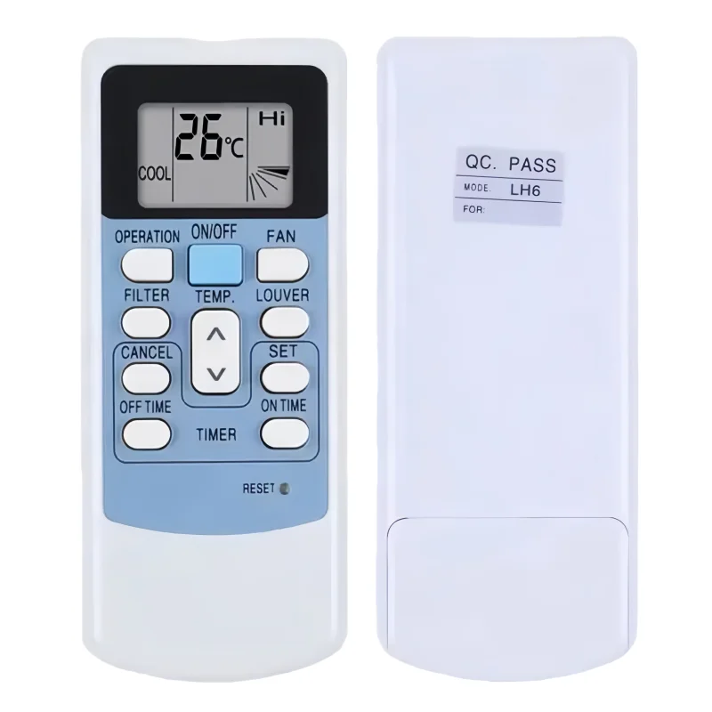 Universal English Version KS-HI01V Hitachi Air Conditioner Remote Control LH6 Remote for Central AC Systems
