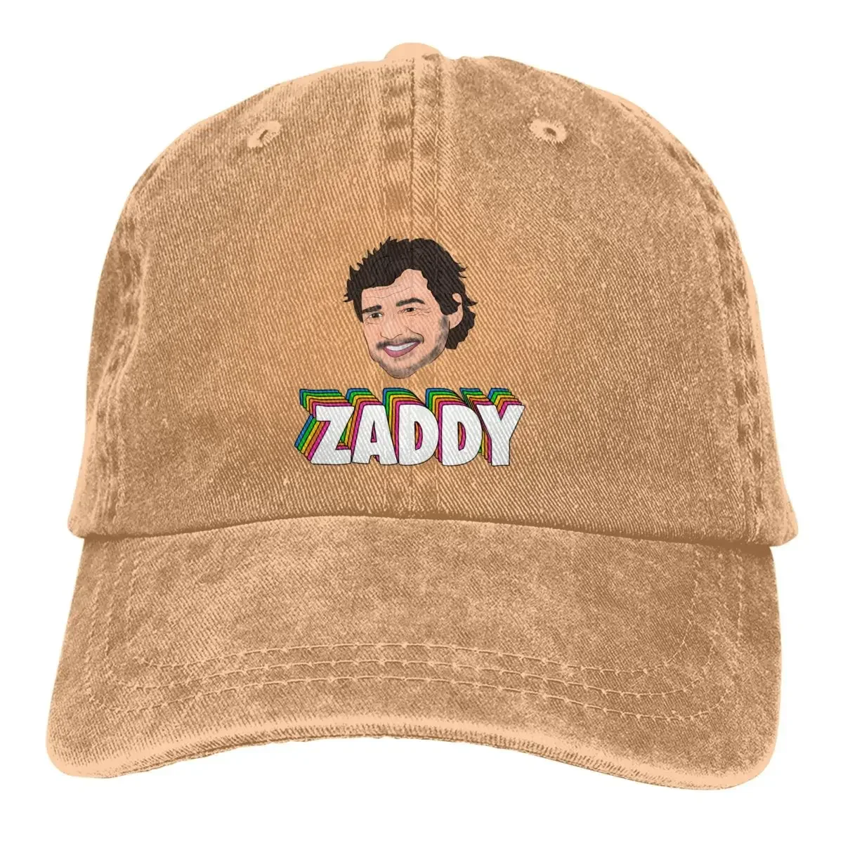 Zaddy Baseball Cap Men Hats Women Visor Protection Snapback Pedro Pascal American Actors Caps