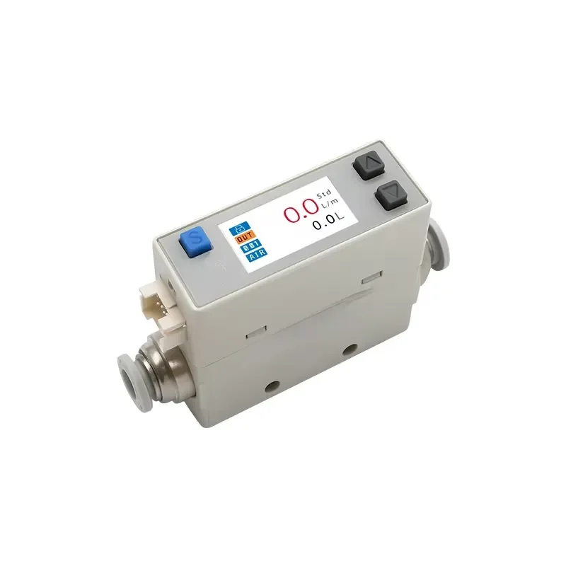 High-sensitivity Flow Meter for Nitrogen, Argon, and air Mass Flow in the Laboratory