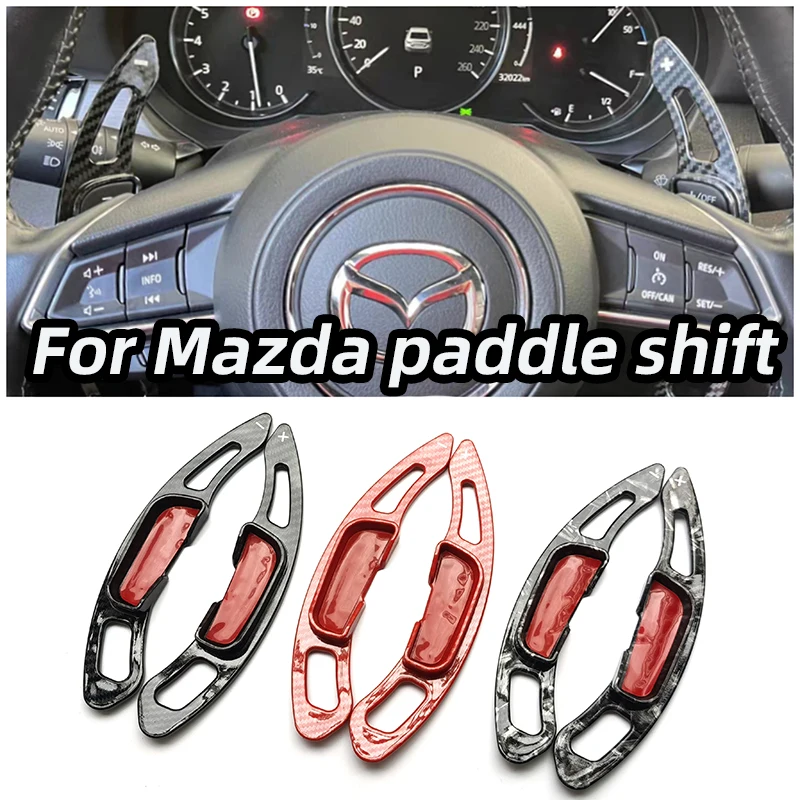 For Mazda Steering Wheel Paddle Shift Extension CX-3 CX-4 CX-5 CX-9 MX-5 Mazda 2 3 6 Interior Parts Interior accessories