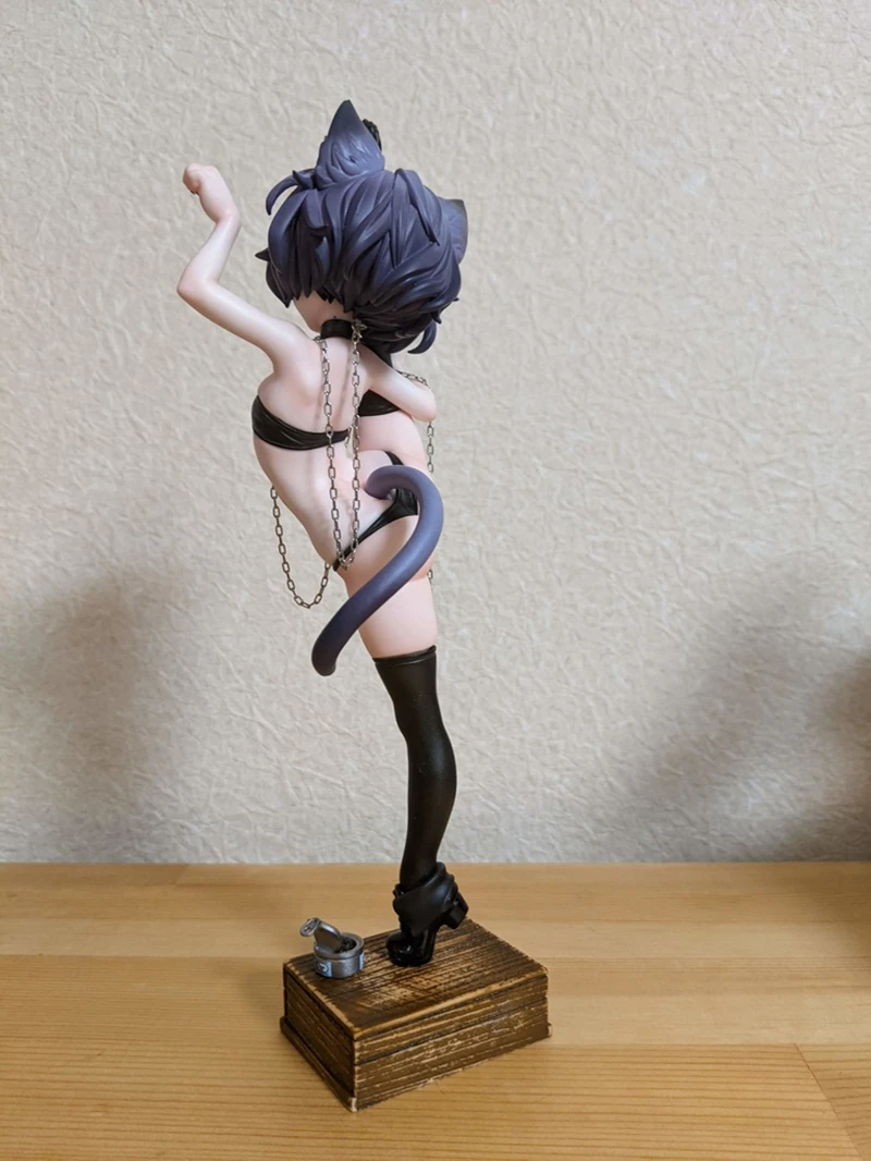 Resin Figure Kit ねこみち Cat Girl 1/7 Unpainted Garage Resin Kit Model GK