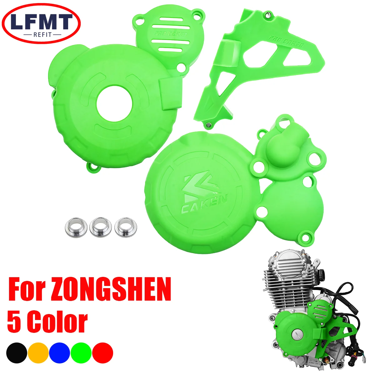 

Motorcycle Engine Clutch Protector Ignition Guard Cover Sprocket Guards Cover For Zongshen ZONSEN CBS300 KEWS K16 Zuumav K7