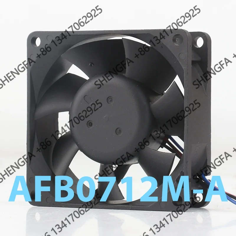 Three-wire Speed Measurement Mute Chassis Inverter Delta 5V 24V 48V DC12V 0.18A AC EC 7025 70X70X25MM 7CM AFB0712M-A Cooling Fan