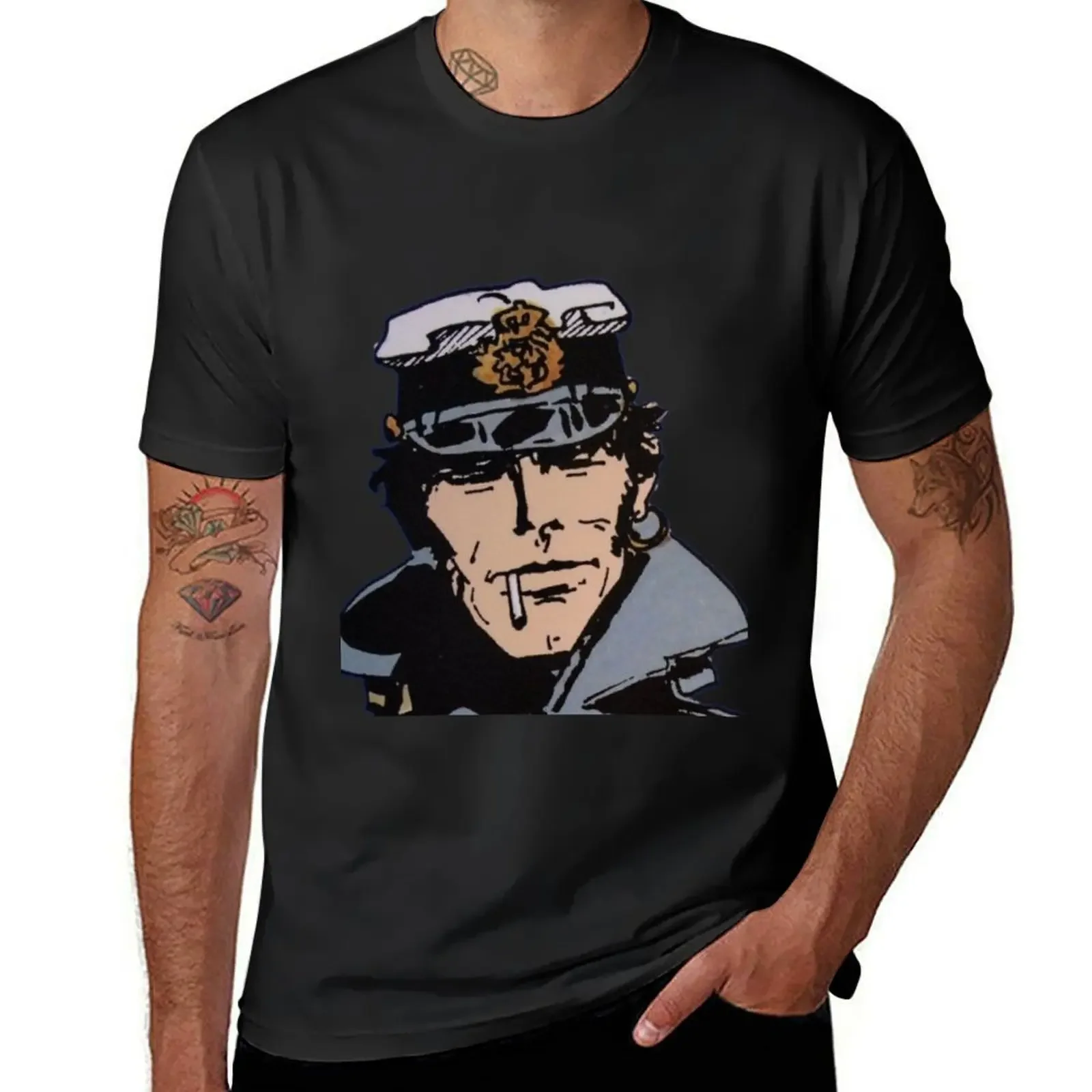 

Copy of Copy of corto maltese T-Shirt kawaii clothes quick-drying blacks mens graphic t-shirts funny