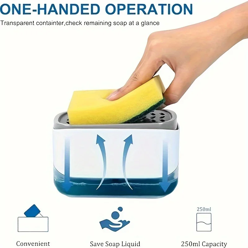 موزعات الصابون السائل منظف المطبخ سعة كبيرة أطباق الصابون موزع المطابخ اكسسوارات بالوعة طبق رغوة تركيبات المنزل