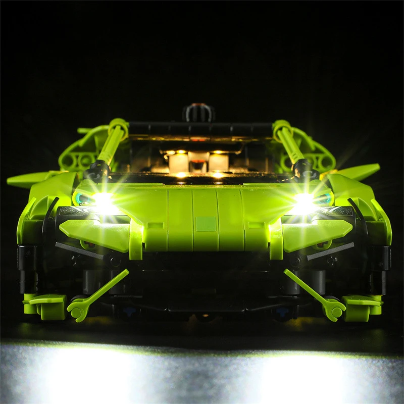 Lighting Set For 42161 Technic Car City Speed Champions Lamborghinised Tecnica Not Include Building Block (Only Led Light Kit)