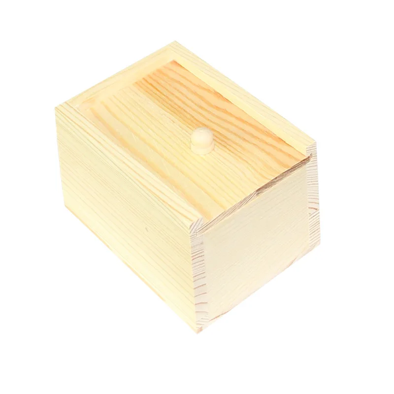 Large size (11*7.5cm) Spider Prank Box Wooden Fun Surprise Happy Box Gags Practical Joke Scare Toys Novelty Halloween Gifts