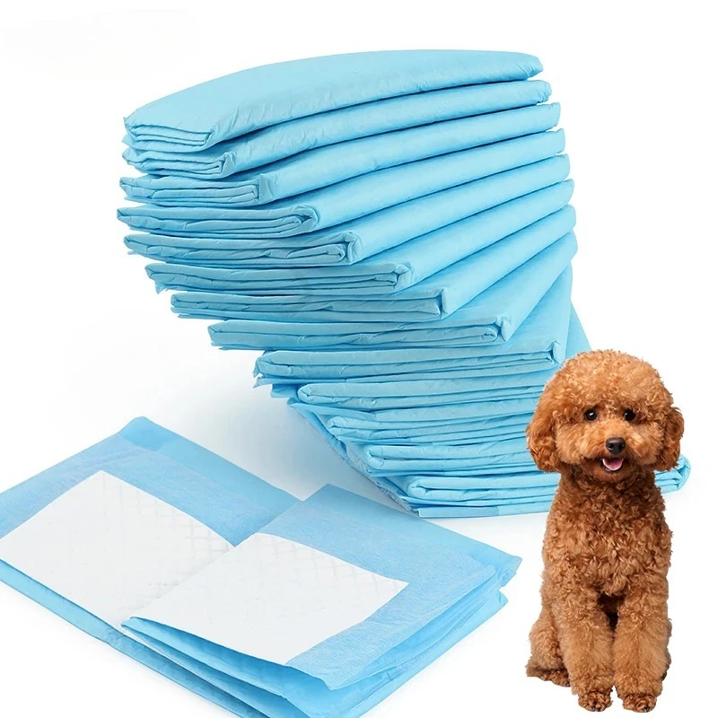 100pc Pet diapers 33*45cm Cats Dog Diapers Super Absorbent Pet Diaper Dog Pee Pad Quick dry Disposable Urine Nappy Mat view 6
