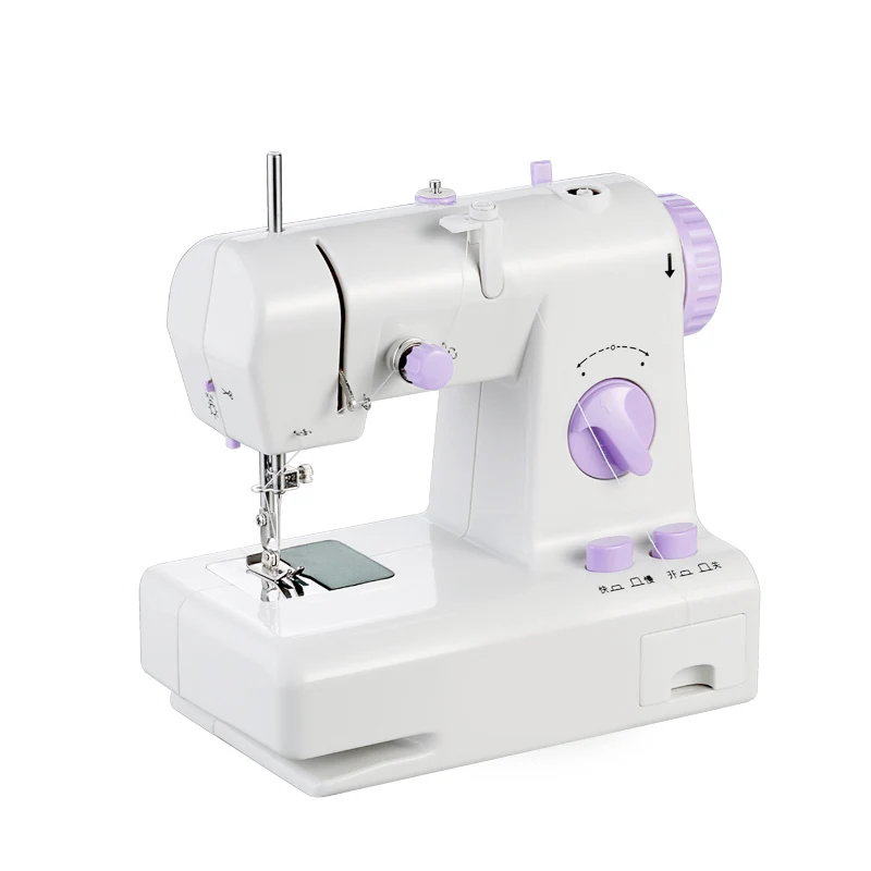 

FHSM-208 Multifunctional Household Electric Sewing Machine 6W Portable Mini Handheld Tailor Sewing Clothes 1PC