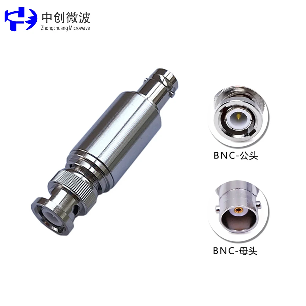 Q9/BNC Coaxial Fixed 2W Attenuator 1-40dB DC-6GHz