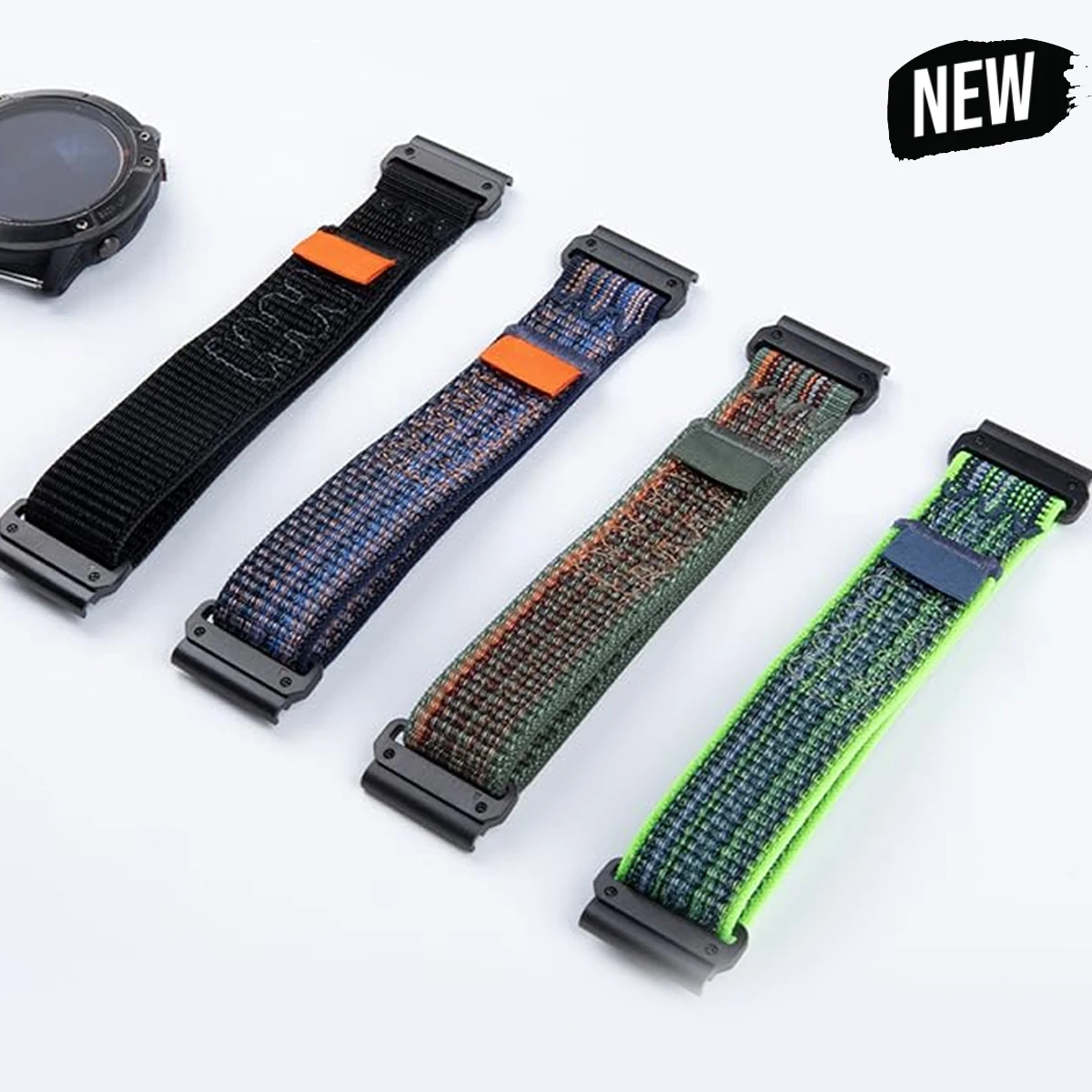 Ремешок Quickfit для часов Garmin Fenix 8 FE 7 7X Pro, нейлоновый тканый ремешок 22 26 мм для браслета Enduro3 2 Fenix 5 5X 6 6XPro 51 мм