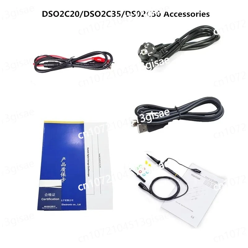 Ha  ntek Di  g ital Channels 200Mhz/350Mhz USB Oscil    oscopio DSO2D35 DSO2C20 DSO2D20 DSO2C35 DSO2C50 DSO2D50