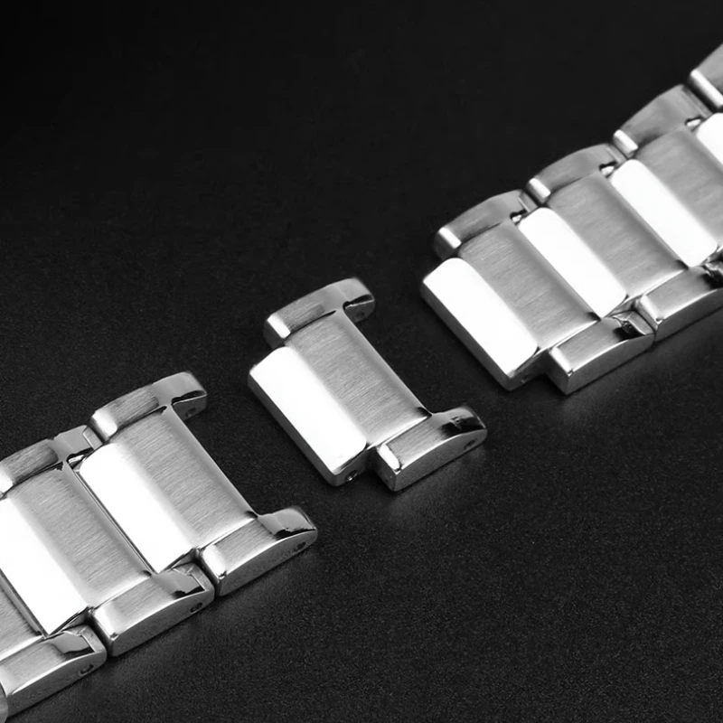 For Casio G-Shock Heart of Steel GST-B500BD/GST-B500 AD Stainless Steel Watchband Metal Folding buckle men\'s Watch Strap chain