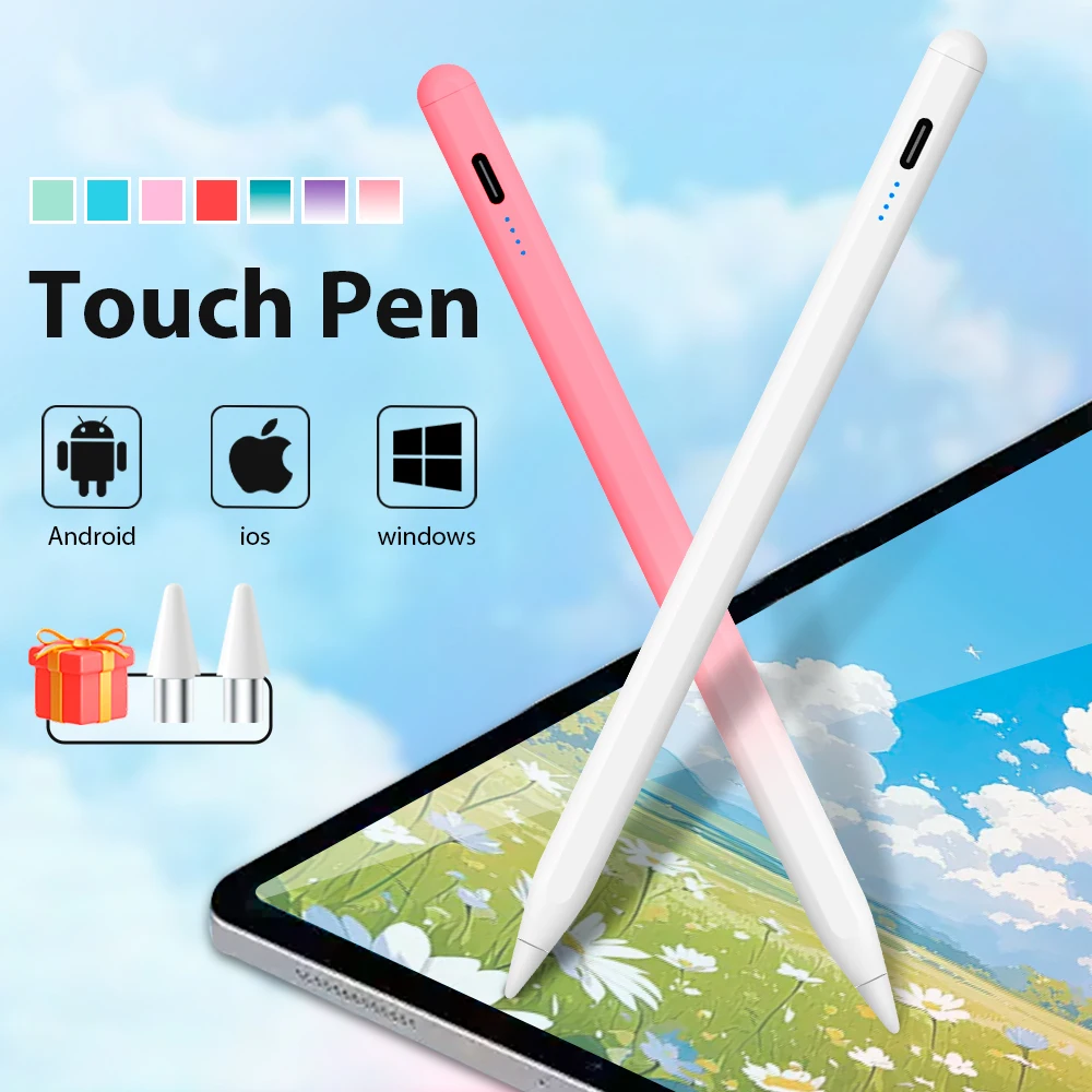

Universal Stylus For Huawei Xiaomi Tablet With Magnetic Attachment Stylus Universal Stylus For Android Phone Ipad Accessory