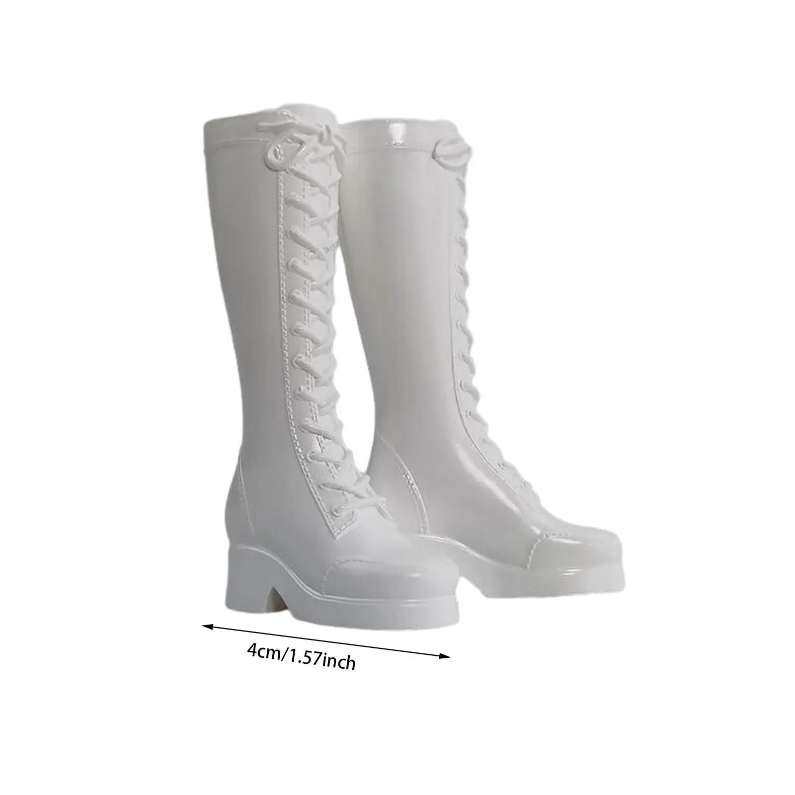 Mini bottes hautes pour figurines d'action féminines, accessoires, échelle 1/6