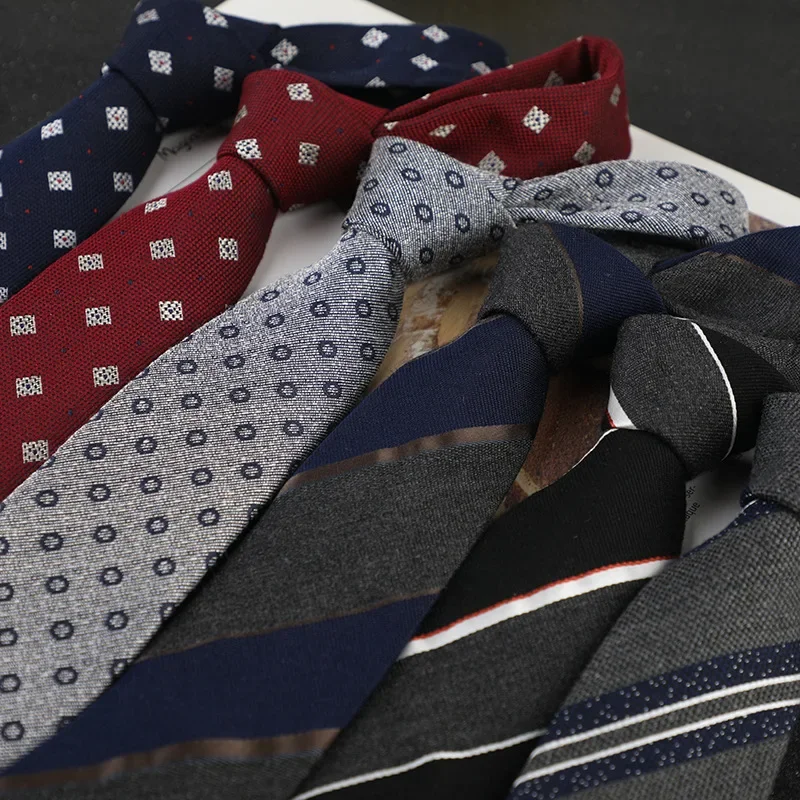 

Men's business and leisure 8cm polyester silk tie for work, profession, marriage, fashion, in stock