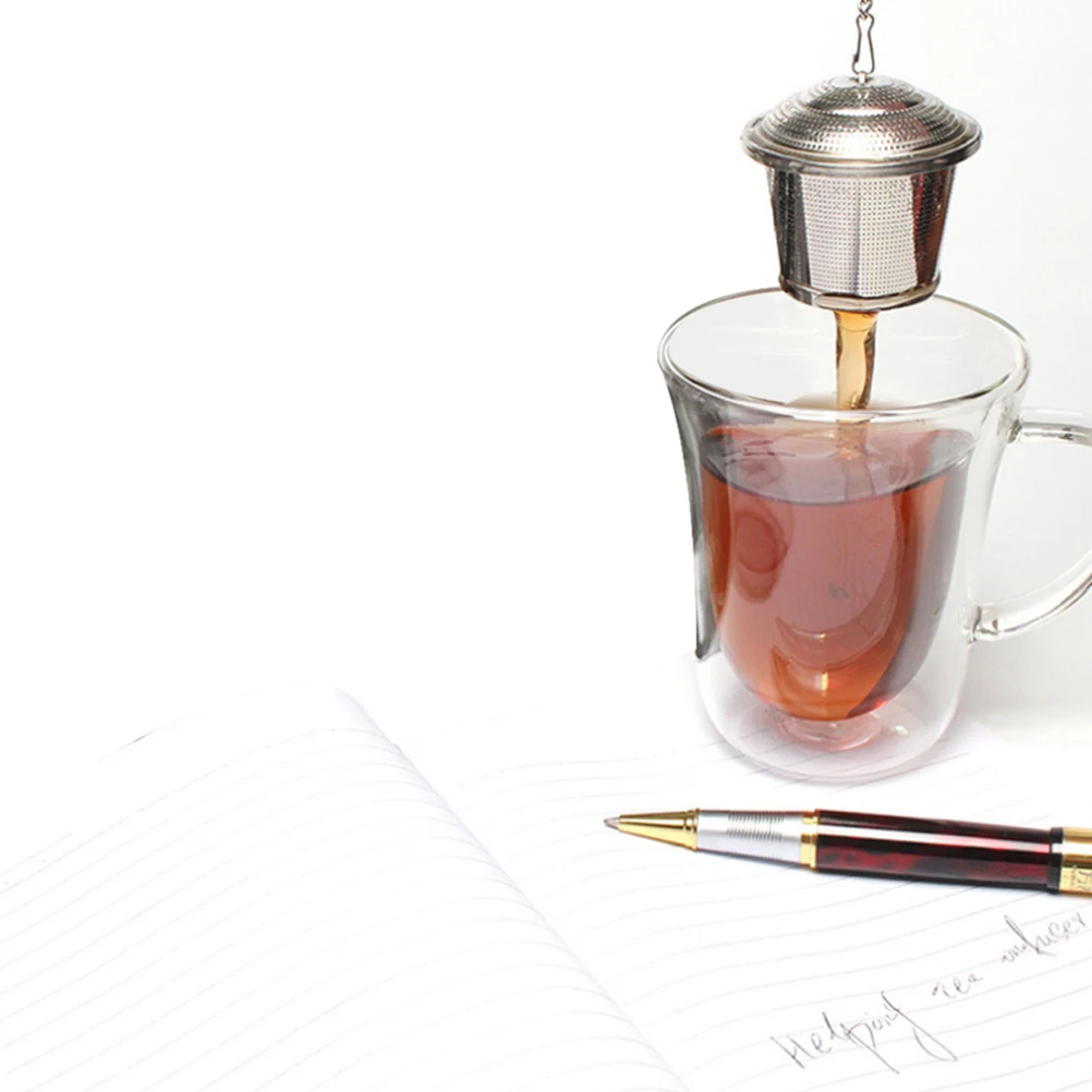 

3Pcs Premium Tea Infuser Set Stainless Steel Fine Mesh Tea Filter for Home Kitchen Bar Convenient Herbal Spice Infusing Tool