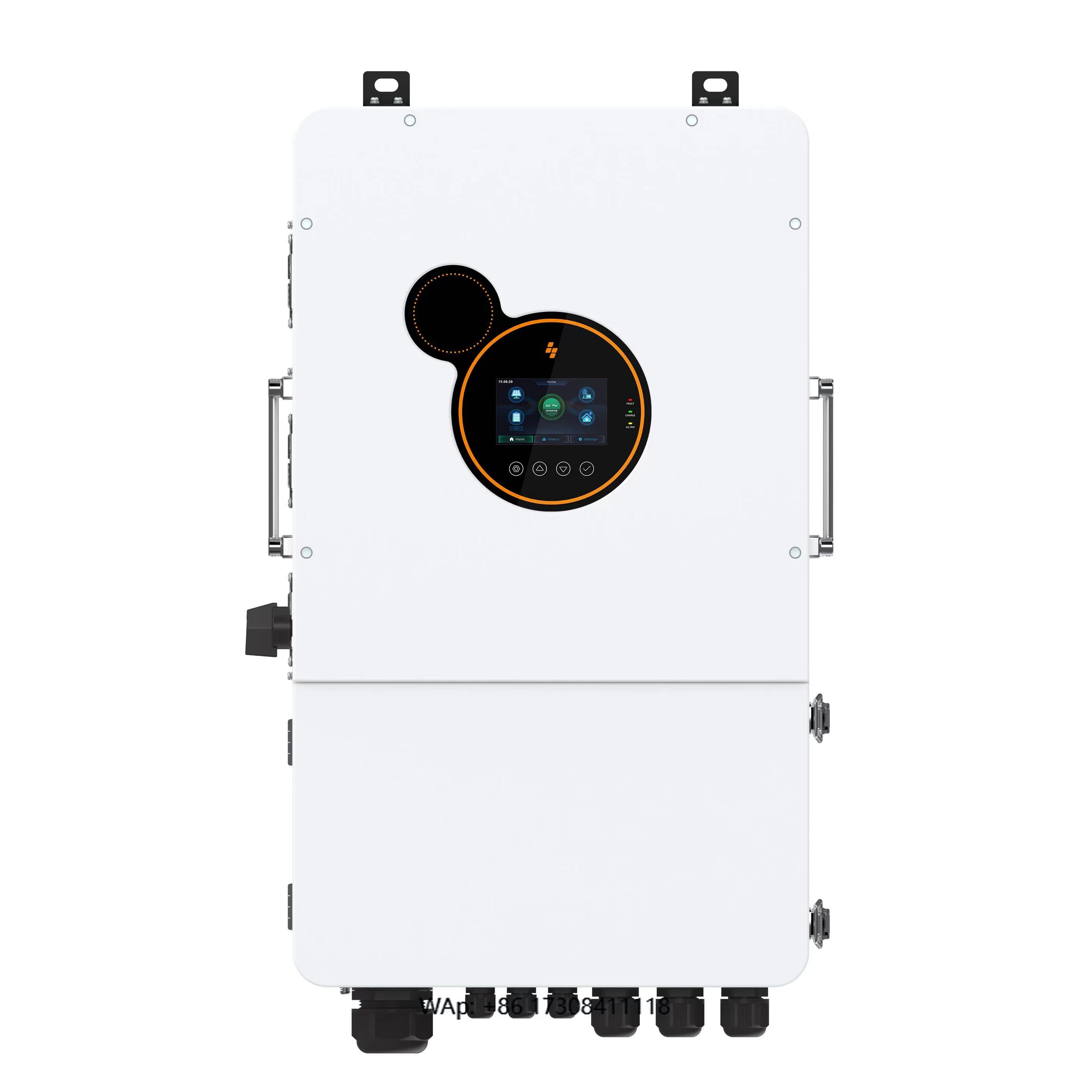 SEI-8K-UP 120V/240V Output 48V Lithium/Lead,  200A Charging, Off-grid/IP65, 8.8kW Solar Hybrid Inverter for Home/Farm