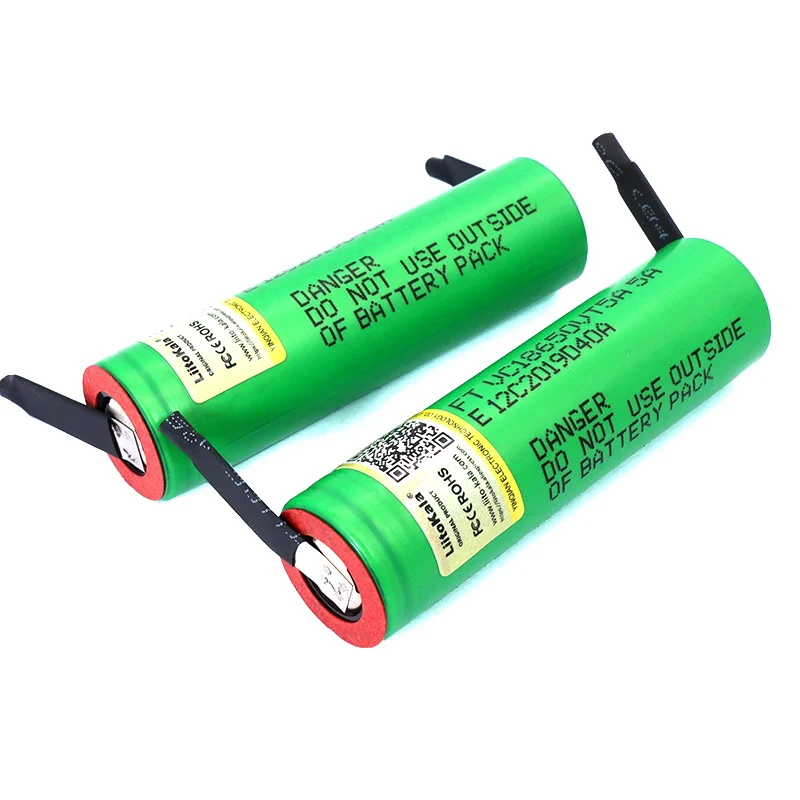 LiitoKala Новая литиевая батарея C5A 2600 мАч 18650 30 А разряд 18650VTC5 для аккумуляторов Power Bank + никелевые листы