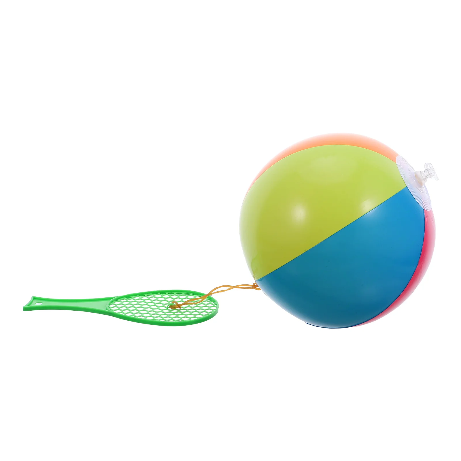Ensemble de balles gonflables en PVC pour enfants, 5 pièces, raquette gonflable, jeu de piscine d'été en plein air, Sports de plage, jouets de Baseball pour enfants