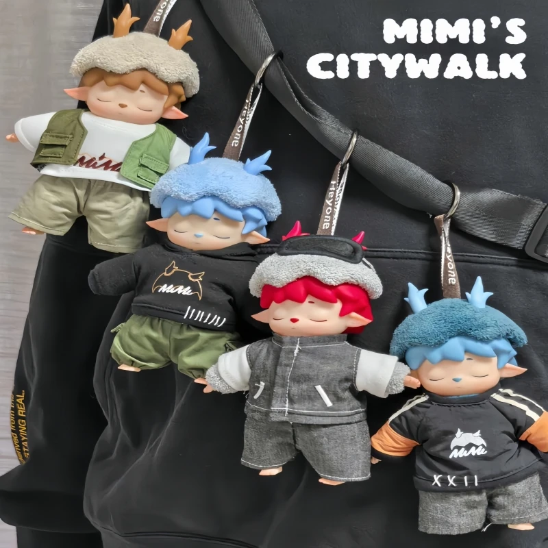 

Genuine Mimi'S City walk Vinyl Series Blind Box Tide Play Cute Mimi Vinyl Doll Kawaii Doll Bag Pendant Toy Mystery Box Gift