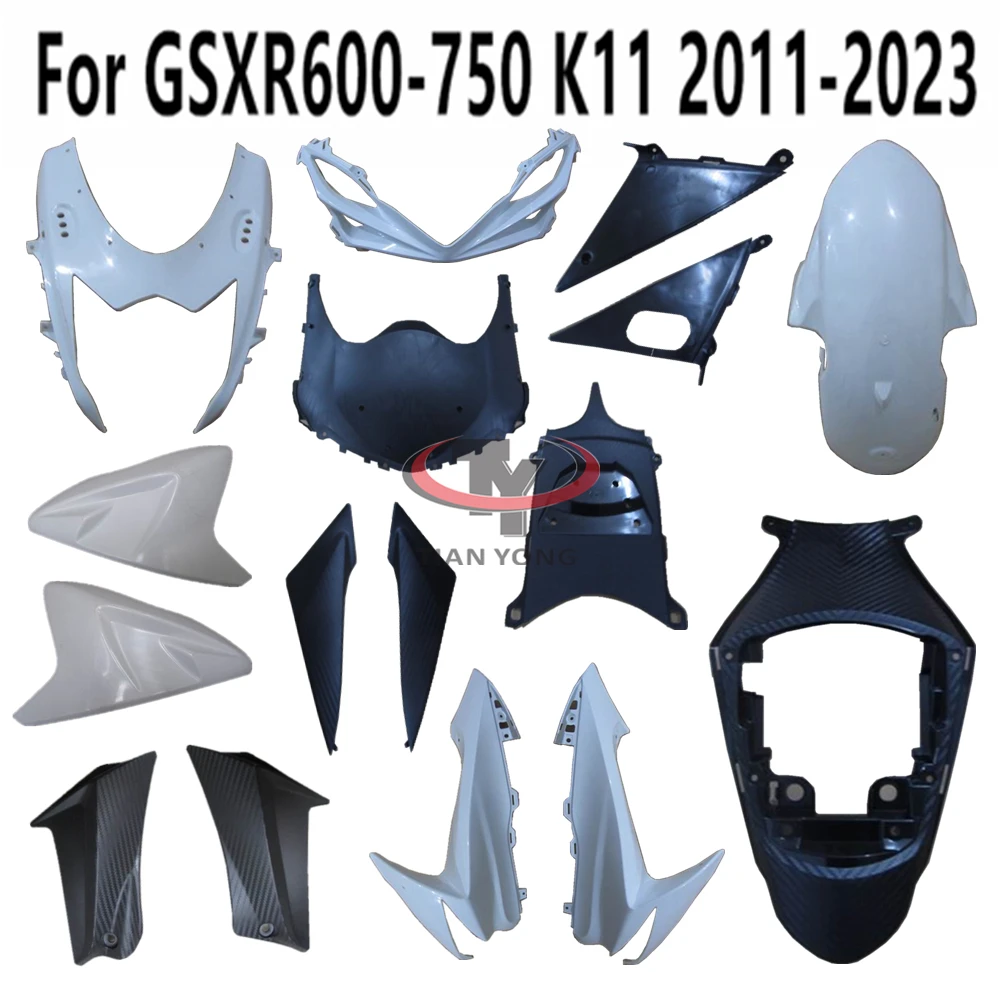 Unpainted Fairing Bodywork Components Cowling Motorcycle For K11 GSXR600 GSXR750 GSXR GSX 600 750 2011-2016-2020-2023