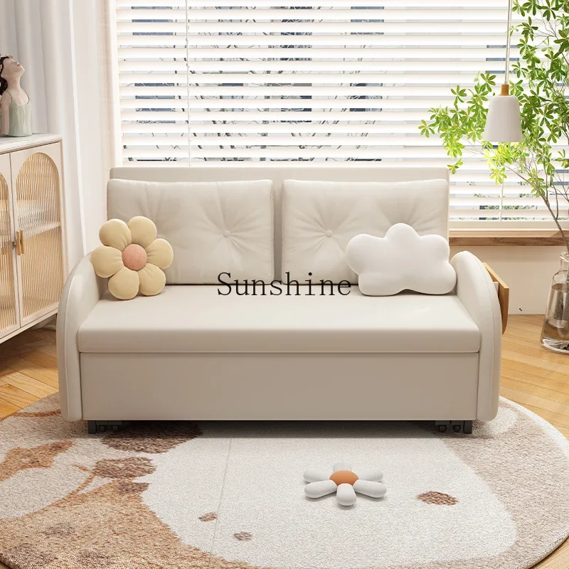 Folding sofa bed small apartment balcony living room multi-functional expansion bed