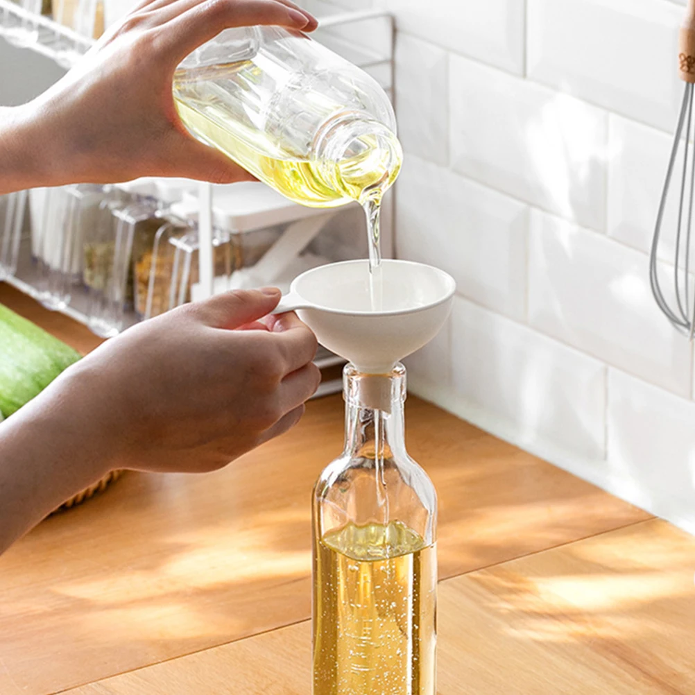 

3 Pcs Multifunctional Oil Pourer Small Kitchen Funnel Mini Funnels Pouring Cooking Filter Liquid Leak-proof