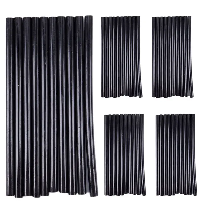 

ABRW-50PCS Hot Melt Glue Adhesive Sticks 150X7mm Black