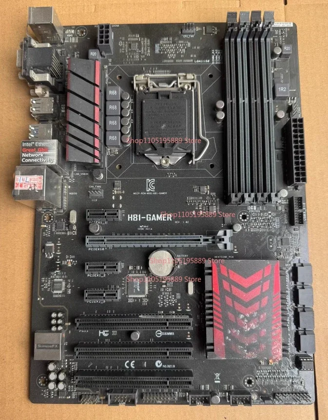 

Материнская плата Asus H81-gamr LGA1150 поддерживает процессоры Intel четвертого поколения DDR3.