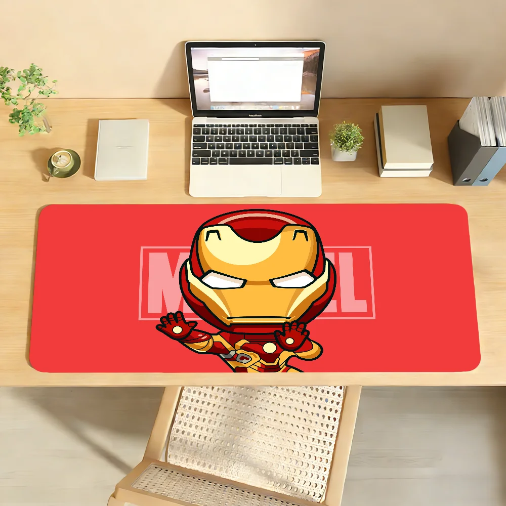 MW-Anime I-Iron Man Mouse Pad Computer Laptop Rubber Non-slip Mouse Mat Mousepad Gamers Decoracion Desk Mat