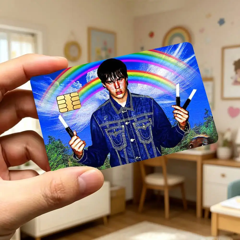S-Sematary H-Haunted M-Mound Credit Card HD Stickers Game Card Decal Card Matte Film Skin Small Chip Waterproof Sticker