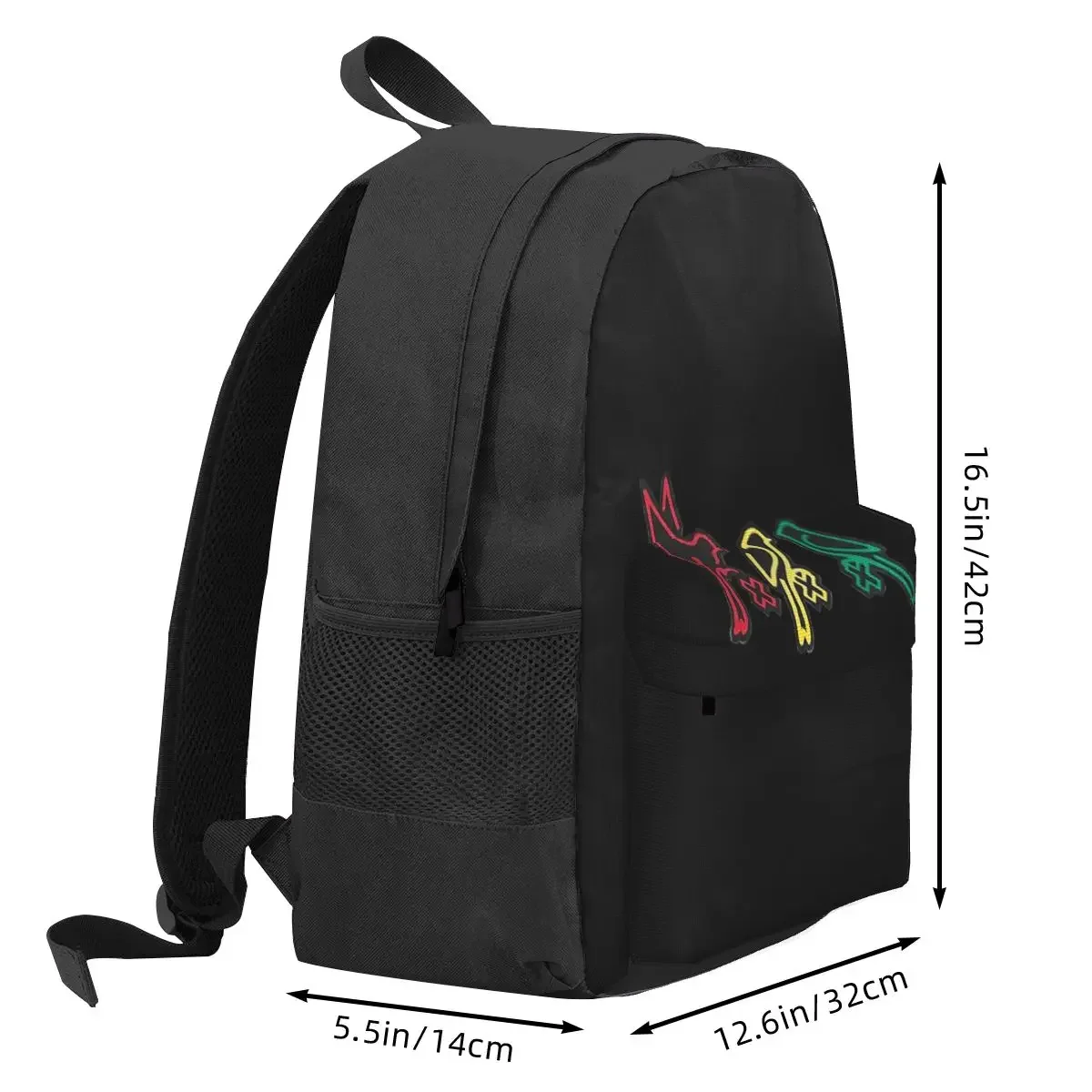 Bob Marley Ajax - Three Little Birds Floor Pillow Yuysnoofzil Backpack Hot Sale Daypack Large Capacity Kids BookBagfor Men Women