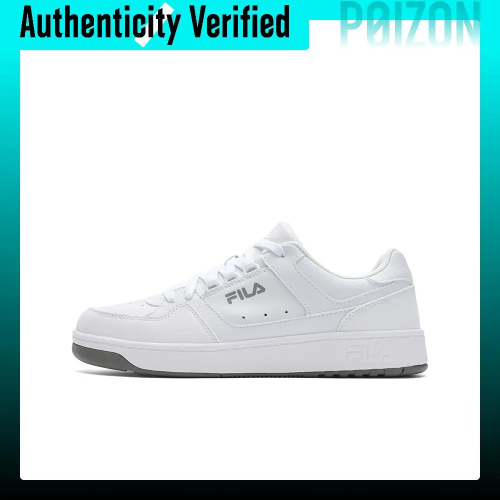 FILA TARGA 1+ Round Shield Shoes Low top Tennis Shoes Men's Standard White A12M531005FCD