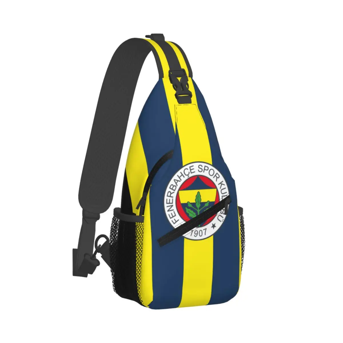 Fenerbahce 1907 Chest Bags Crossbody Sling Backpack Travel Hiking Daypack Crossbody Shoulder Bag For Women Men