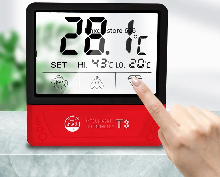 

Old fisherman fish tank synchronous thermometer high-precision electronic digital display