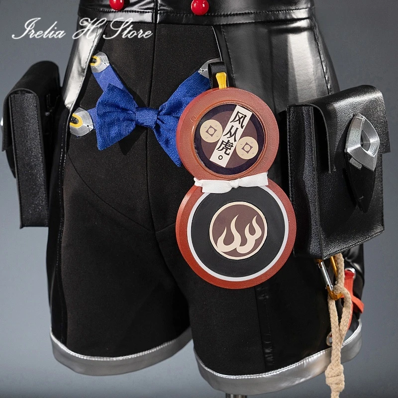 Irelia H Ju Fufu From Zenless Zone Zeroe Cosplay Costume Game Ju Fufu PU Uniform Suit Halloween Costumes