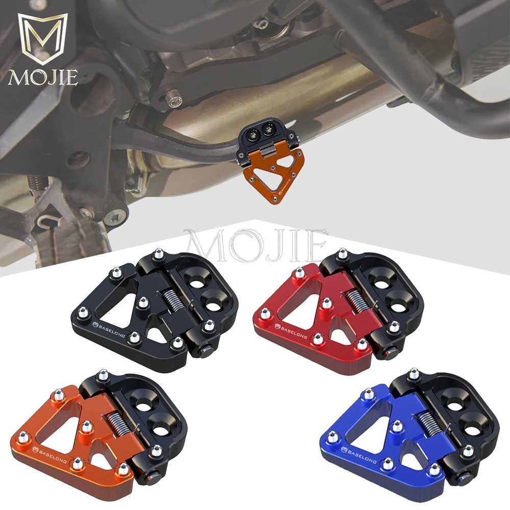 

Motocross Folding Rear Brake Pedal Step Tip Plate Motorbike Foot Pegs For KTM 390 Adventure 390ADV 2019 2020 2021 2022 2023 2024