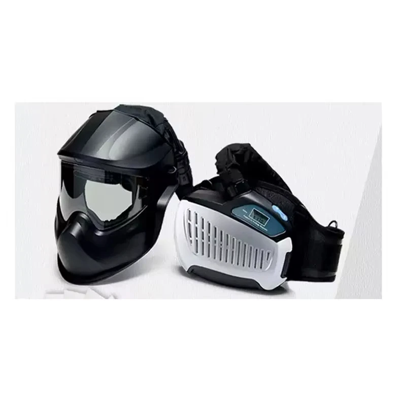 

High Efficiency Positive Pressure Respirator Electric Air Purification Automatic Light Filter for Safety Welding Mask