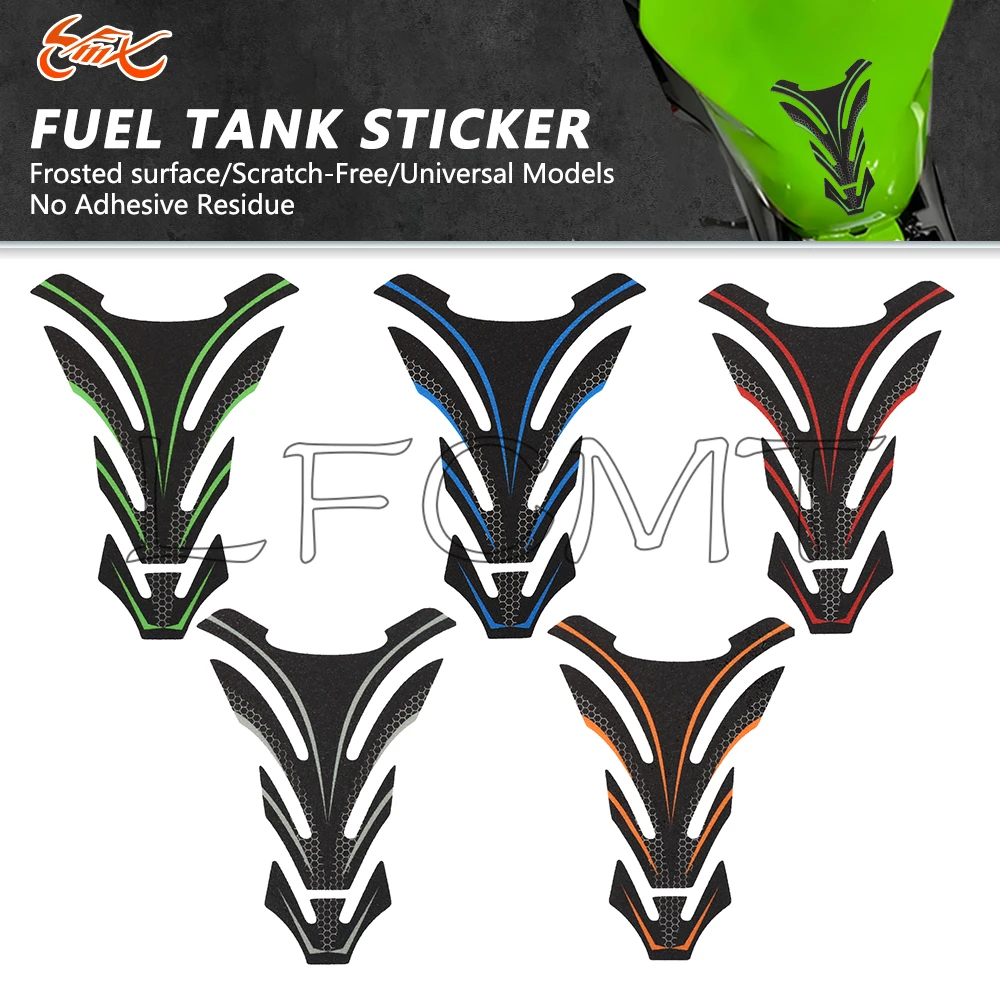 Frosted Universal Motorcycle Fuel Tank Pad Protector Sticker Decals Fit for Honda CBR CB Suzuki GSX-R 600 750 V-Strom 650 1000
