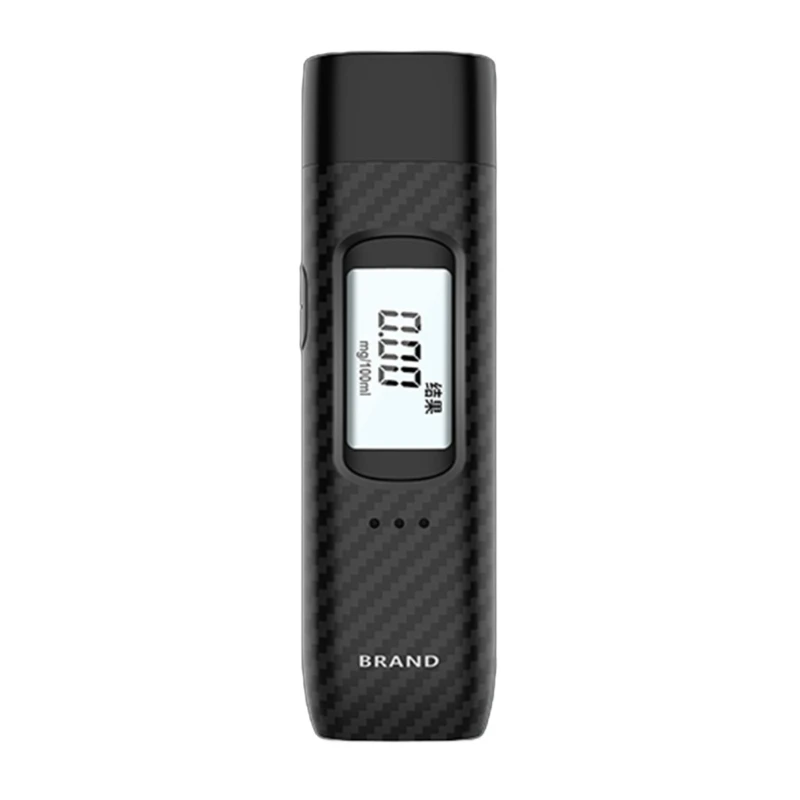 

Digital Alcohols Breath Tester Rechargeable Battery Wide Measurement for Safety