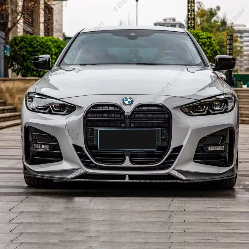 شبكة سباق السيارات ACC لسيارات BMW 4 Series G22 G23 كوبيه 2 أبواب 425i 430i M440i 2021-2024 شبكة المصد الأمامي للسيارة CS نمط أسود