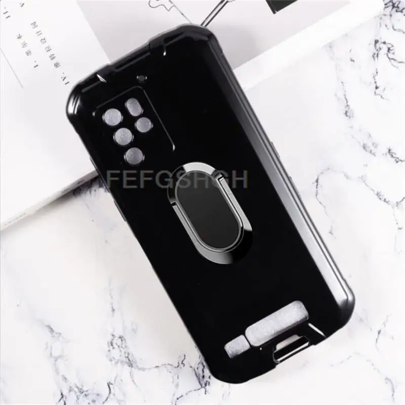 Для OUKITEL WP10 6,67 дюйма OUKITEL WP10 задний кольцевой держатель кронштейн для смартфона Мягкий силиконовый чехол из ТПУ