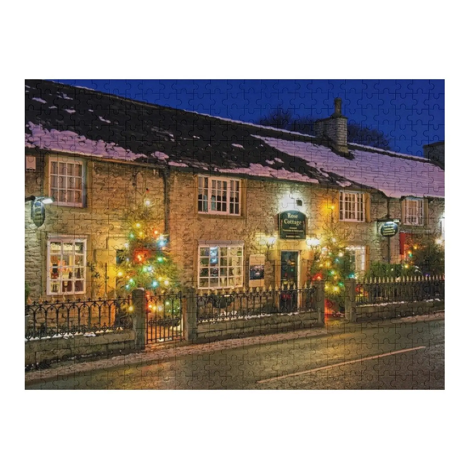 Rose Cottage,Castleton Jigsaw Puzzle Children Wooden Adults Puzzle