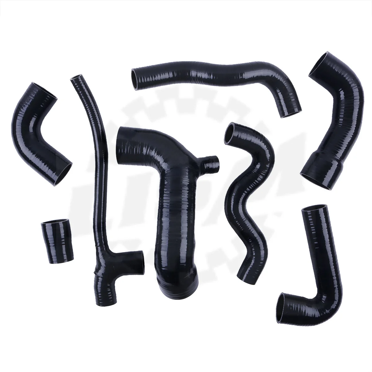 For Fiat Uno Turbo i.e MK2 1989-1995 Silicone Radiator Intake Intercooler Hose Silicone Tube 1990 1991 1992 1993 1994 8PCS 3PLY