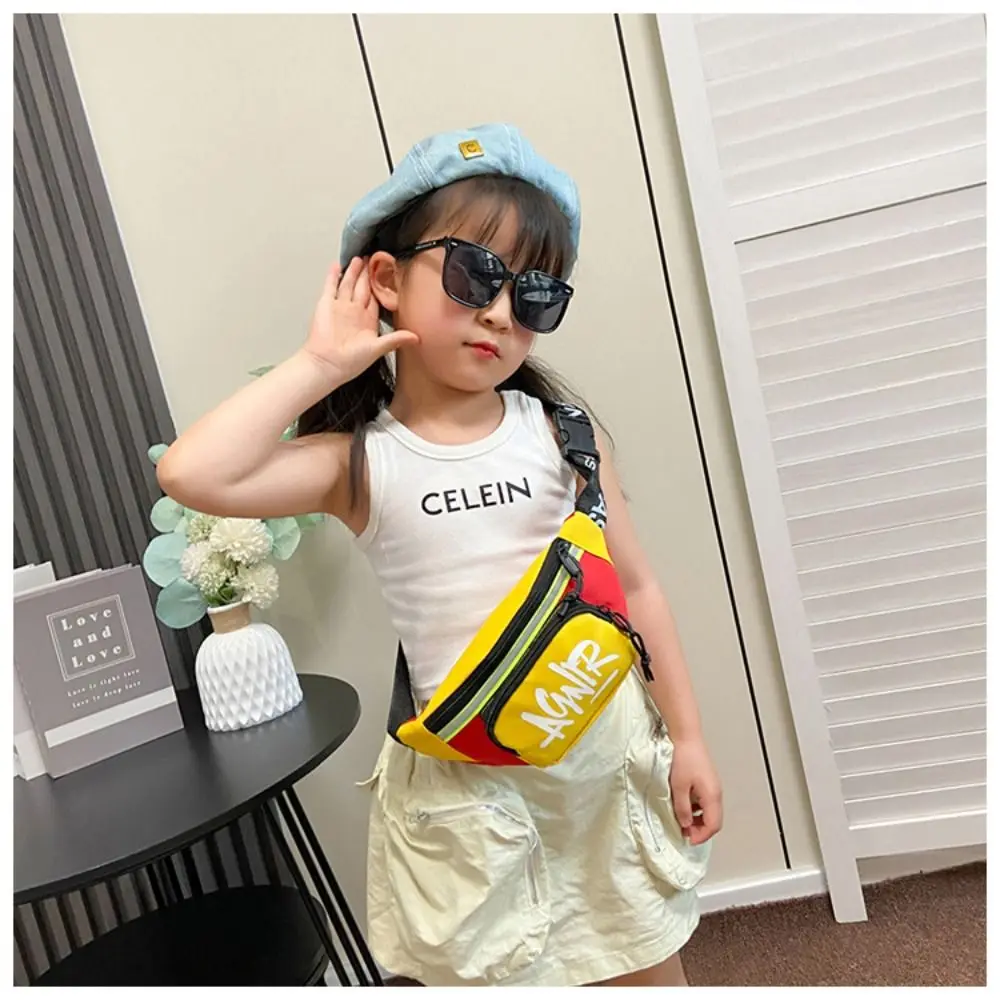 New Oxford Mini Waist Bag Cute Letter Banana Bag Belt Bag Girls