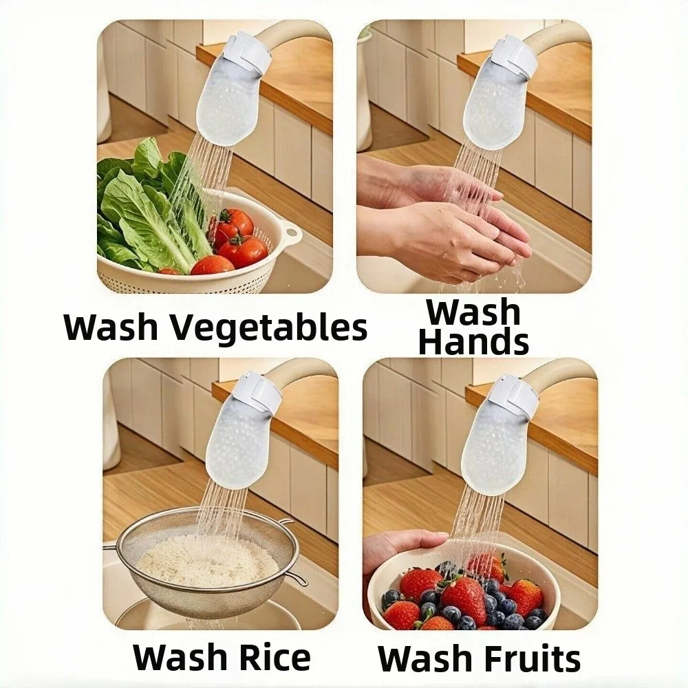 20/50Pcs Anti-splash Faucet Filter Cotton Thickened Filter Disposable Tap Water Filter Bag Removes Impurities