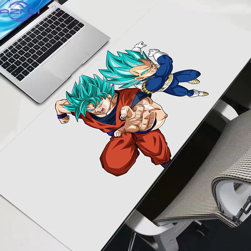 Extra Large Gaming Mouse Pad Computer Gamer Dragon Ball Anime Laptop Keyboard Carpet Mouse Mat Non-Slip Rubber Table Rug